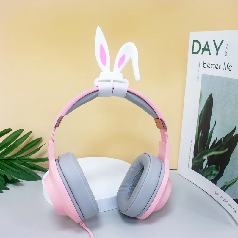 1Pair Antlers/horns/bow-knot /rabbit ears Headphones Decoration for Gaming Headsets Attachment Stereo Headset Accessory