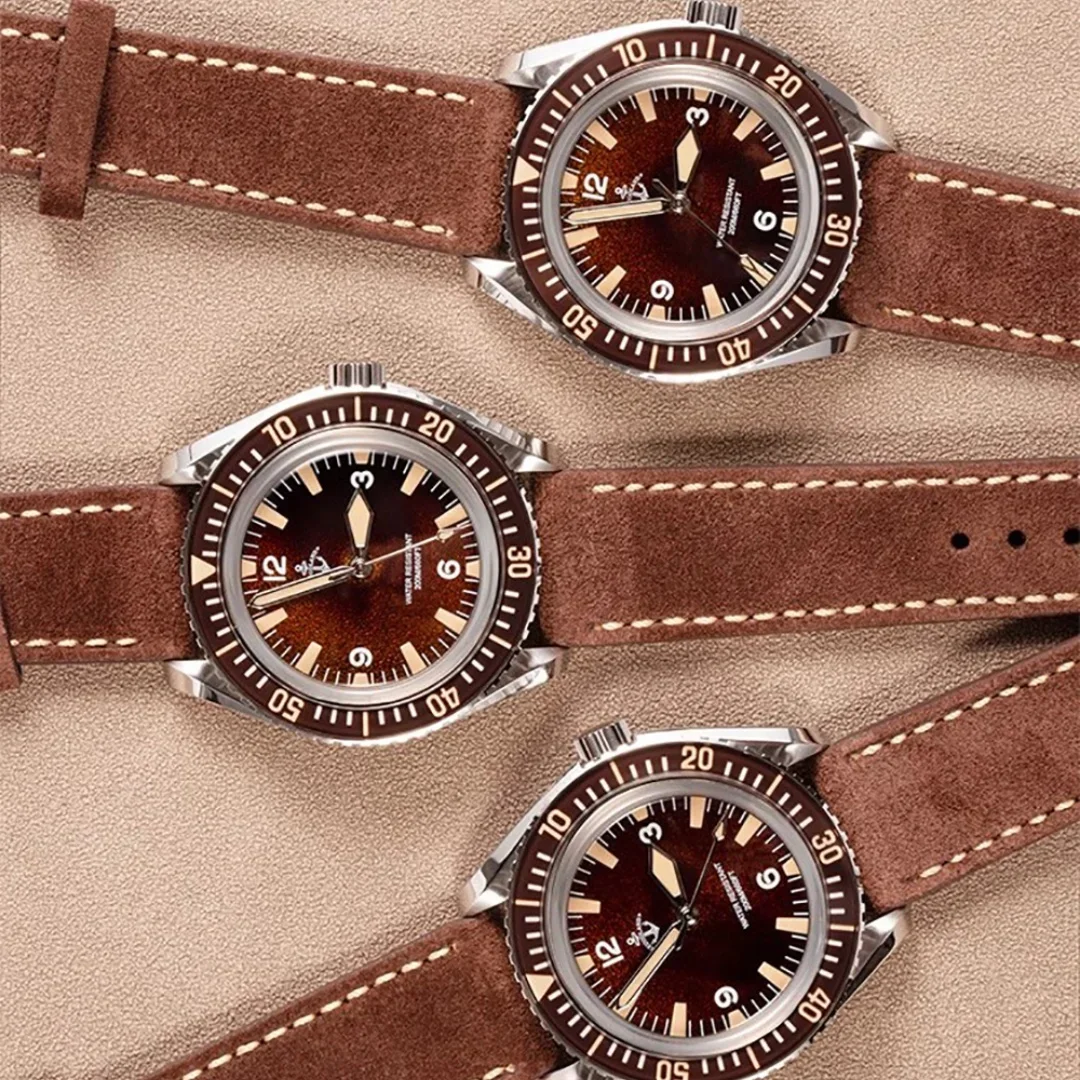 Hruodland 2025, neue mechanische Herrenuhr, 41,8 mm, NH35, minimalistisch, Retro, Sport, Edelstahl, leuchtend, für Herren