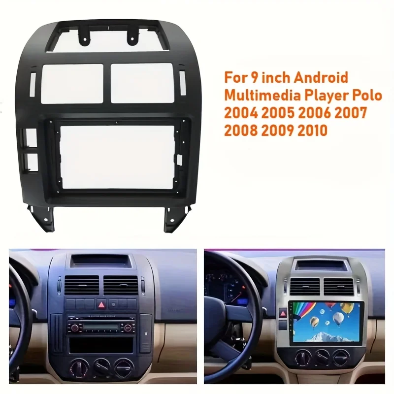 

Car Fascia Navigation Fascias Dash Frame Kit for 22.86 cm Android Multimedia Player 2004 2005 2006 2007 2008 2009 2010