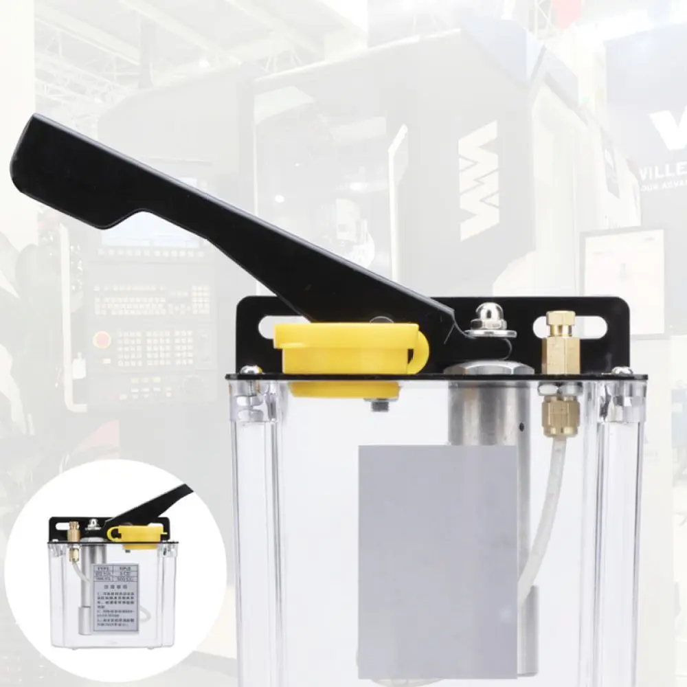 Duanrun Lubricant Dispenser For Industrial Light Machinery Manual Pressure Oiler Fits 4mm 6mm Tubing Maintenance Equipment