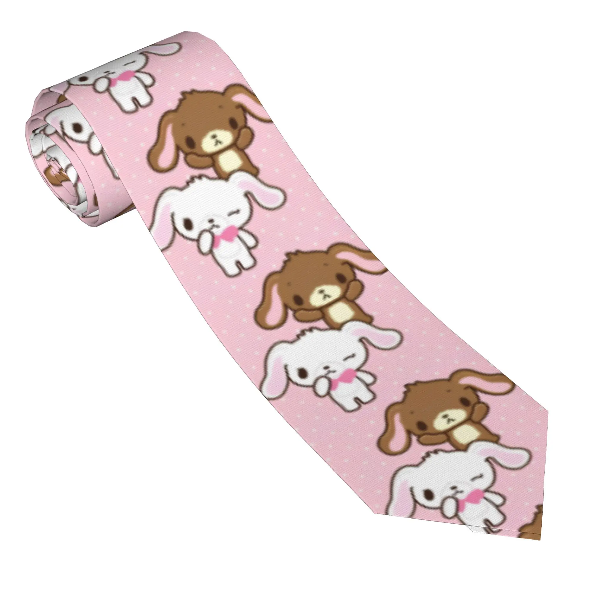 Neckties Cute S-Sugarbunnys Sugar Rabbit 8 cm Narrow Neck Ties for Men Suits Accessories Gravatas Wedding Accessories Business