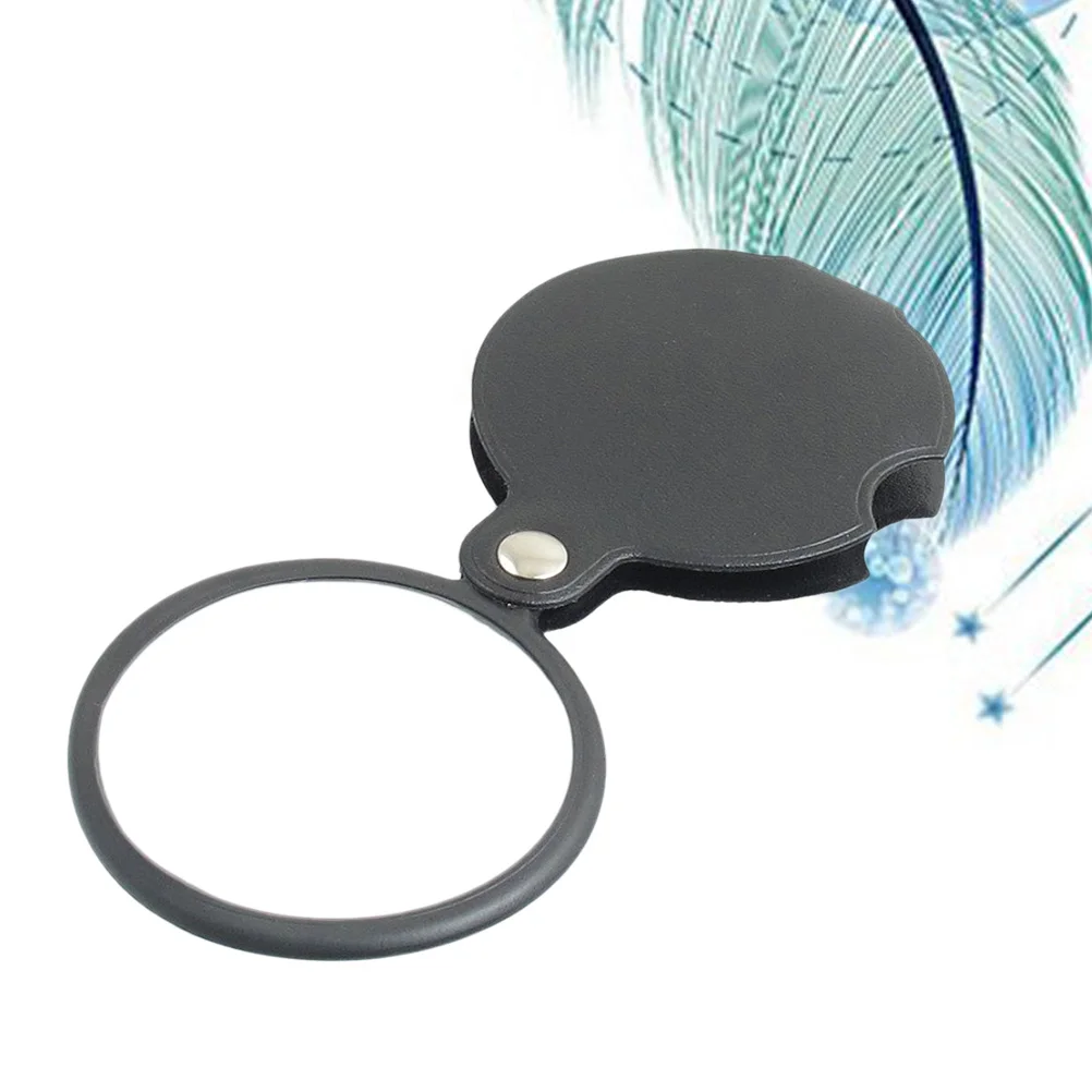

6pcs Magnifying Glass 5X Foldable Portable Magnifier Set for Seniors Reading Maps Jewelry Watch Computer Repair