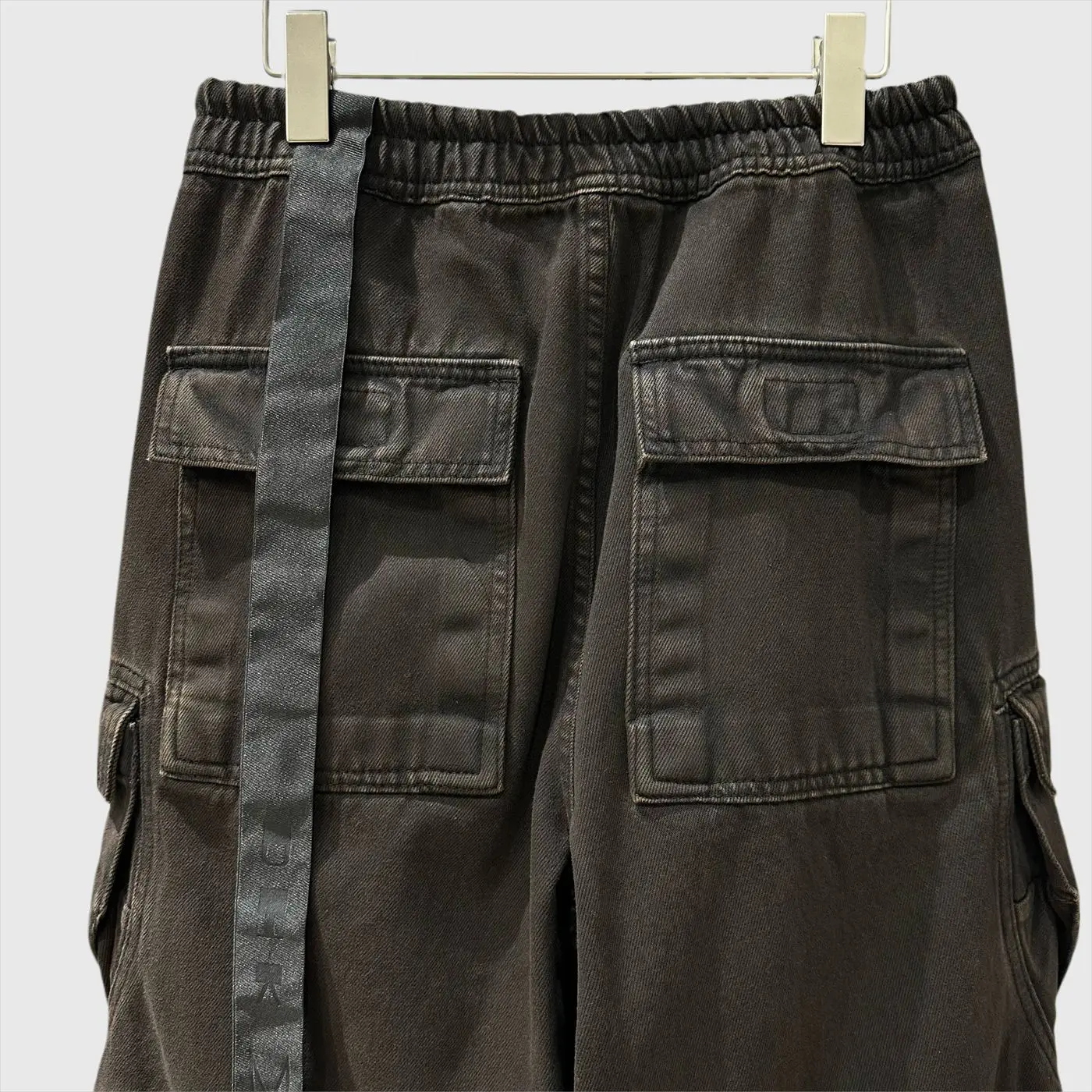 High Street Dark RO Style Men's Workwear Exlstic Waist Denim Pants New Retro Street Trend Tie Dye Mop Jean Pants Wide Leg Pants