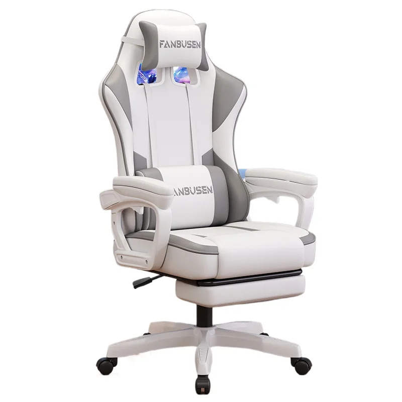 Gaming Chair for PC Desk Ergonomic Office Chair for Gamers Adjustable Height Racing Style Computer Chair for Dorm Room Modern view 4