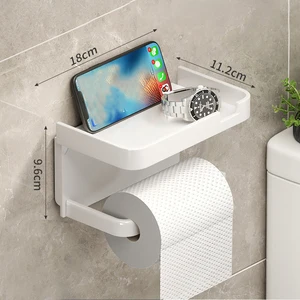 Cremalheira Punch-Free do armazenamento para o banheiro, Roll-Free, colocação do papel higiénico, armazenamento do tubo de papel 8 principais vendas porta toalha de papel cozinha - №6