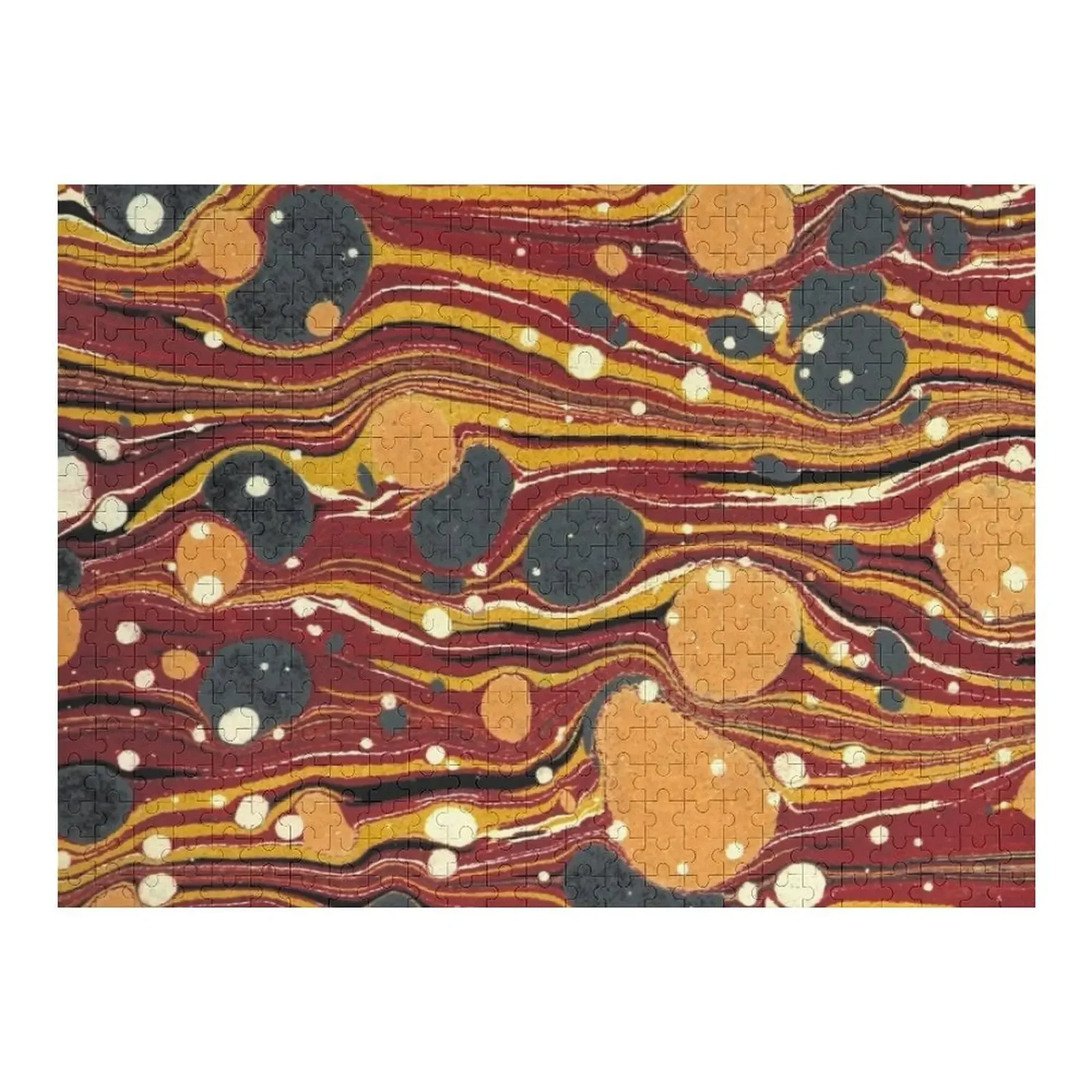 

Old Marbled Paper 01 Jigsaw Puzzle Iq Picture Puzzle
