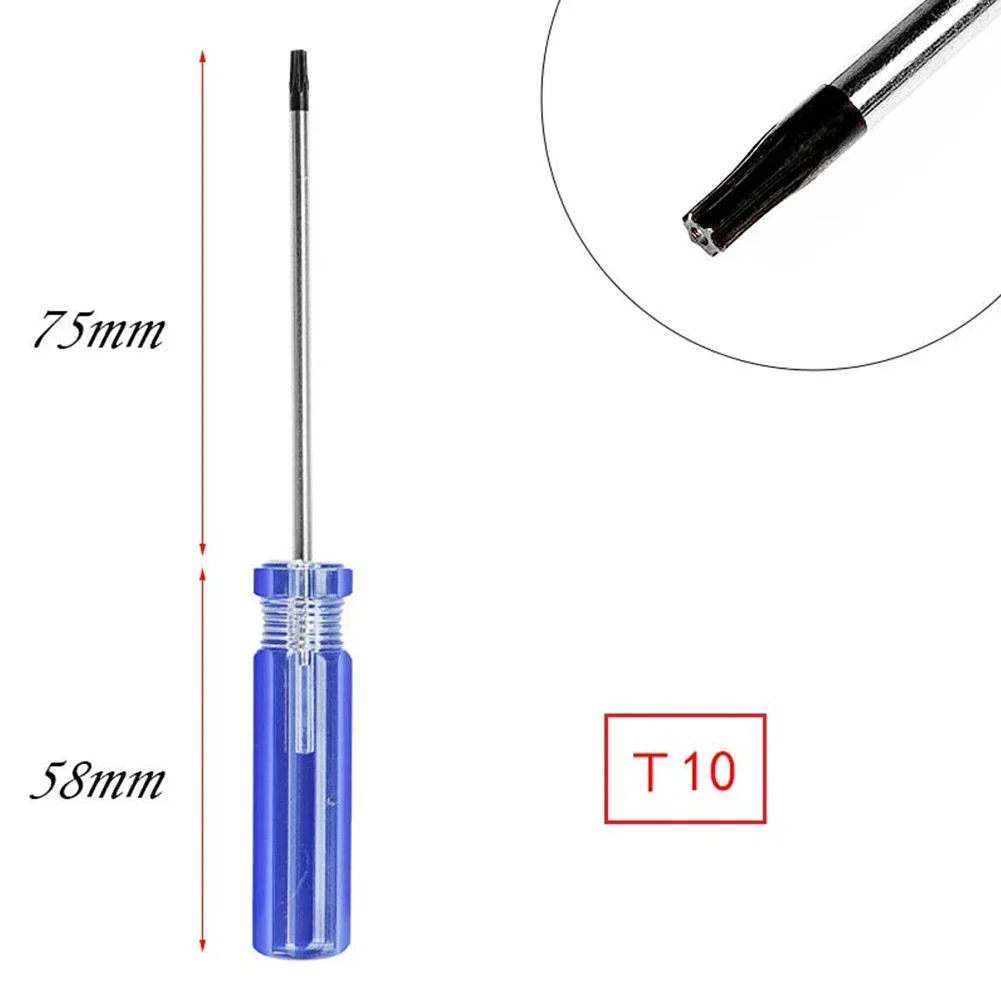 4pcs/set T8 T9 T10 Security Tamper Proof Screwdriver Torx Precision Screwdriver Bits Magnetic Batch Head For Xbox PS3