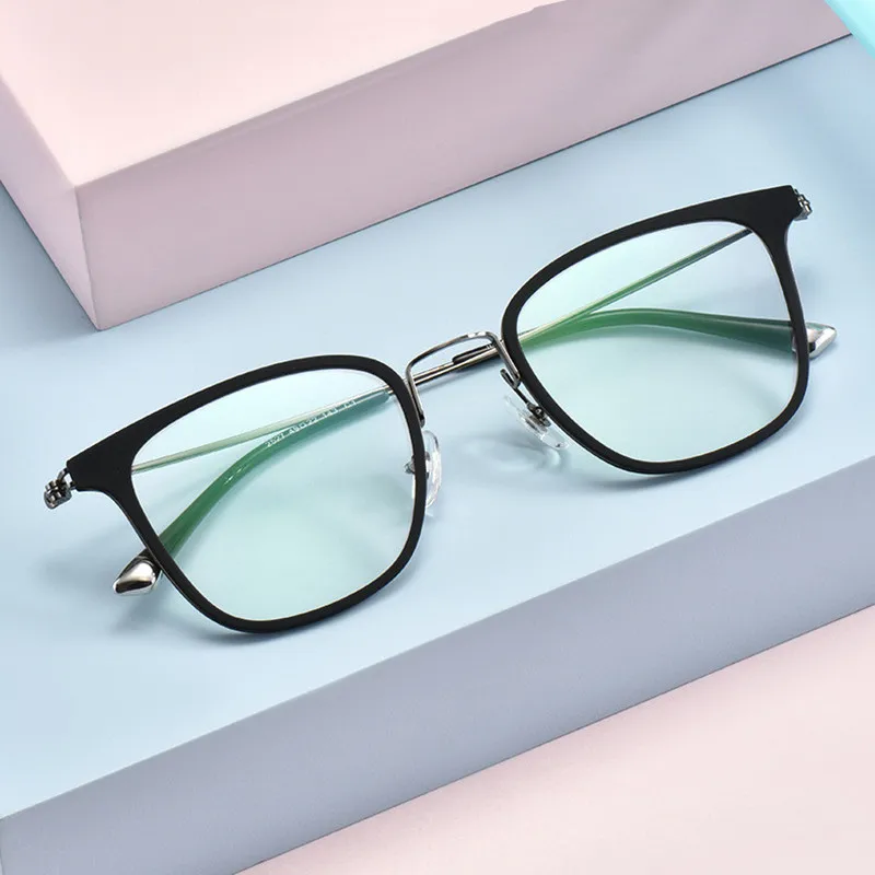 

Anti Blue Light Glasses Men Eyeglasses Frames Prescription Photochromic Reading Glasses Women CR39 Lens Myopia Hyperopia Eyewear