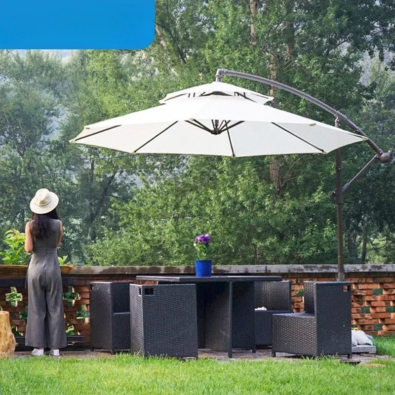 في الهواء الطلق، مظلة الموز حديقة المظلة، في الهواء الطلق، مكتب مع ضوء