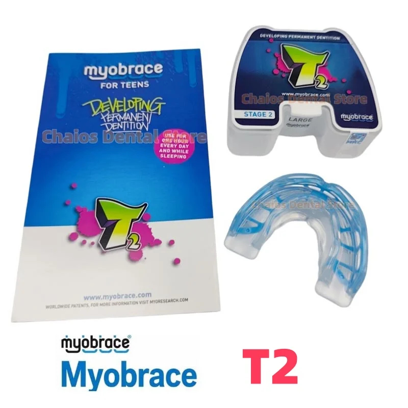 Myobrace T2 Teens Myofunctional Orthodontic Trainer Stage 2 MRC T2 Dental Correction Braces For Develiping Permanet Dentition