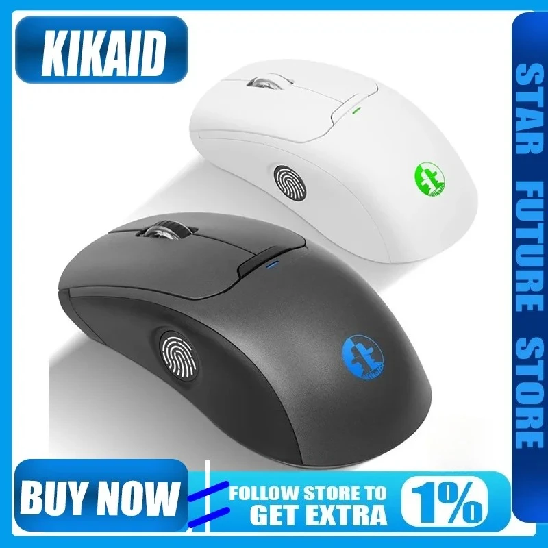 

KIKAID KikaID A3 Wireless Fingerprint Mouse Fingerprint UnlockWindows Hello Password ManagementFileEncryptionHardware Encryption
