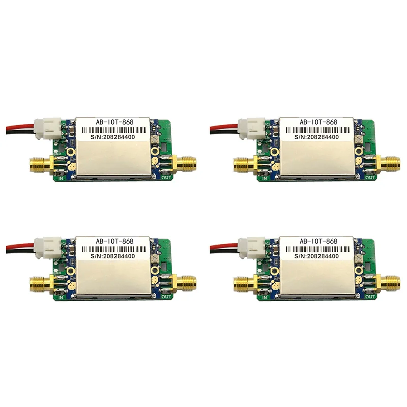 A32T-4X 868Mhz For Lora Signal Booster Transmitting & Receiving Two-Way Power Amplifier Signal Amplification Module