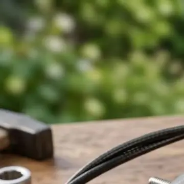 H538850 Throttle Cable Assembly for Walk Behind Lawn Mowers Designed for Seamless Integration and Reliable Performance