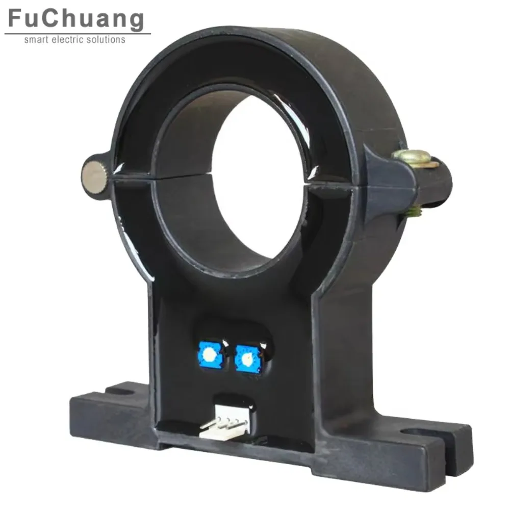 

Sensor corriente CC con sensor Hall D-C3T, transformador corriente núcleo dividido tipo pinza 400A, 600A, 800A, 1000A, 2000A