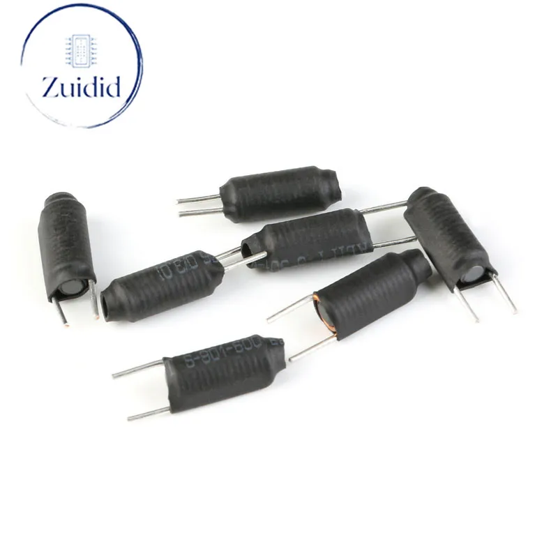 10/5pcs Magnetic Rod Inductance Coil R Rod Inductors For DC Filtering 3.3UH 3.3 UH 4*15mm 5*20mm Filter Inductance Coil