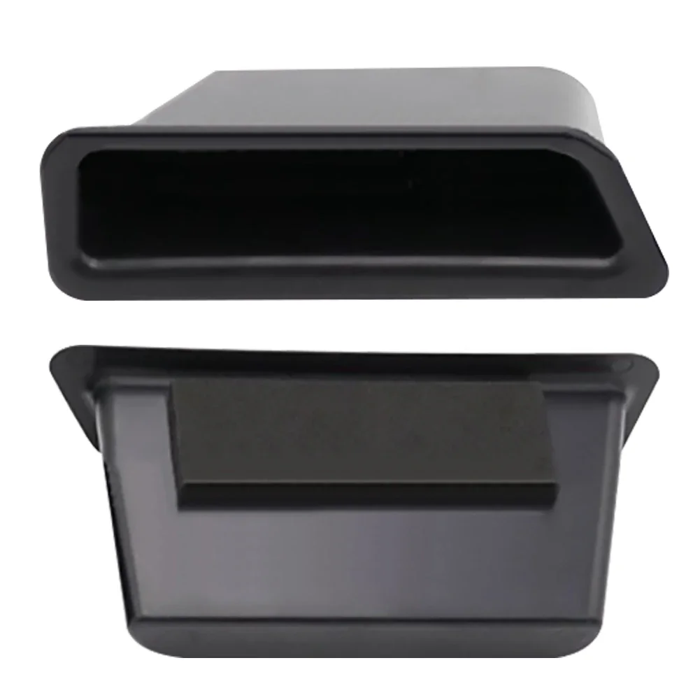 2pcs Inner Side Door Handle Pocket Armrest Phone Storage Box Cover For Ford Mustang 2015-2021  Interior Accessories Organizer