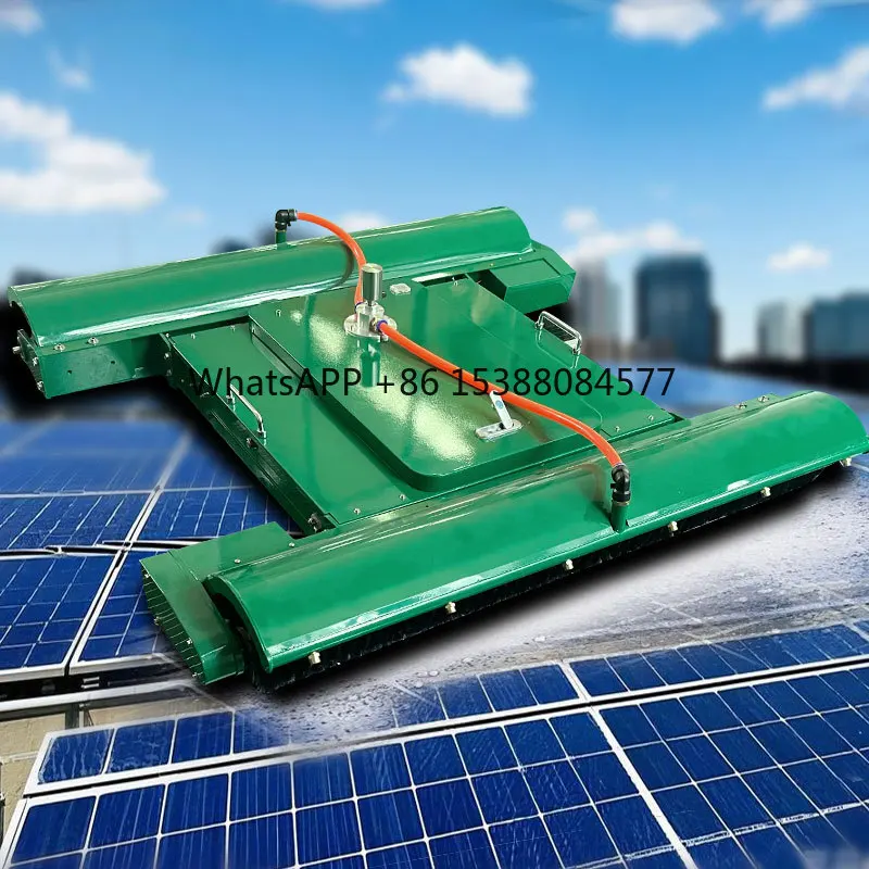 آلة تنظيف الألواح الشمسية متعددة الوظائف من Hongrun، آلة تنظيف الألواح الكهروضوئية للتحكم عن بعد #1