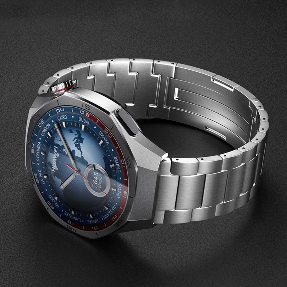 Титановый ремешок 22 мм 20 мм для Garmin Forerunner 55 645 165 245 965 955 265 255 Музыкальный металлический ремешок для часов Garmin Vivo/move Trend