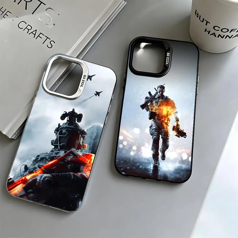 Shooter Game B-Battlefield2042 Phone Case For IPhone 17 16 15 14 13 Pro Max Air Matte Laser Metallic Aurora Luxury Case - view 2