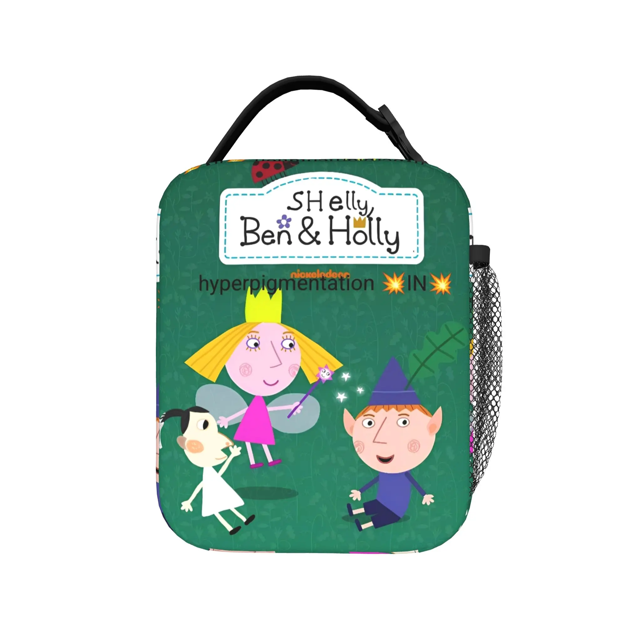 Ben And Holly's Little Kingdom Insulated Lunch Bags Portable  Reusable Thermal Bag Tote Lunch Box School  Picnic Bento Pouch