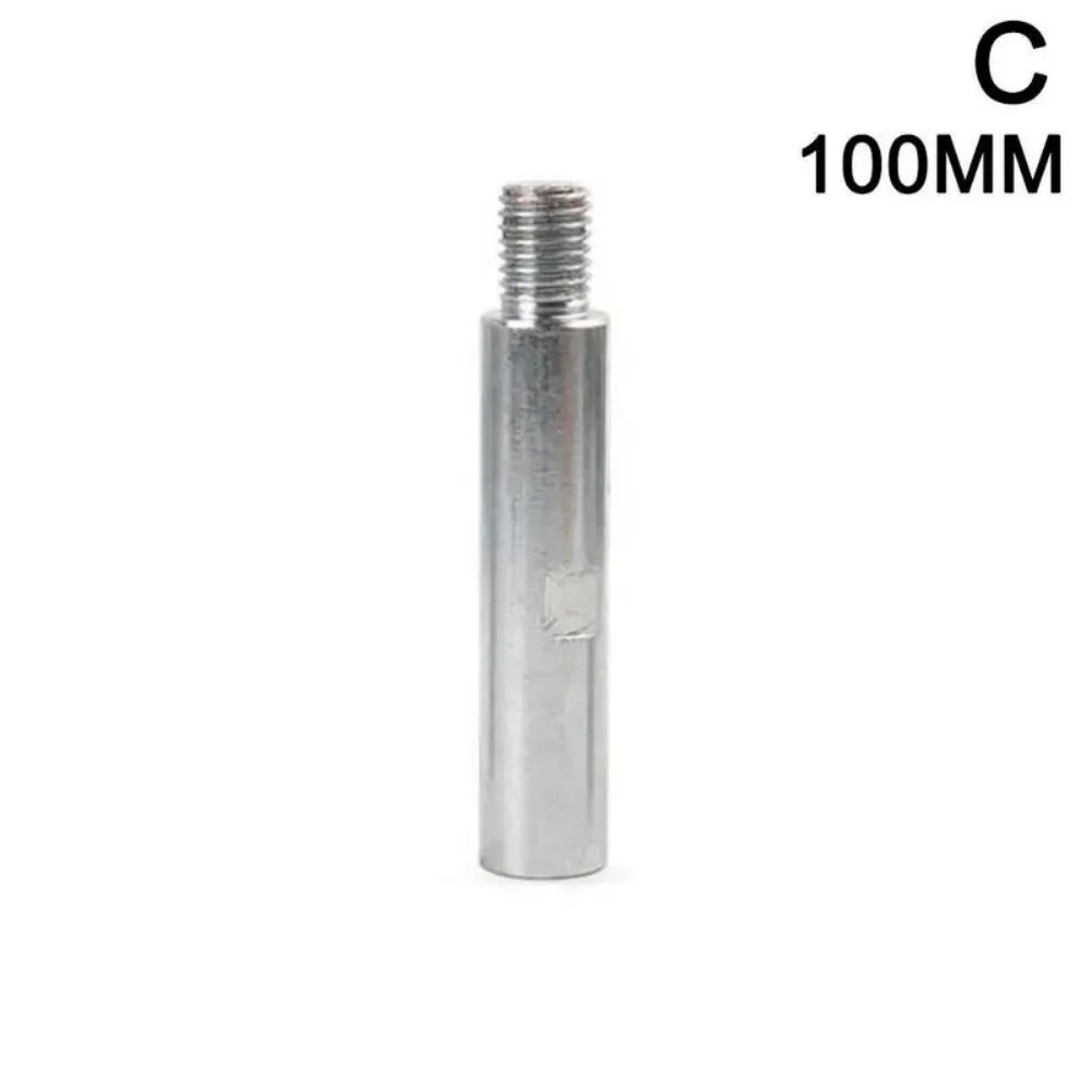 M14 Gewinde Winkelschleifer Verlängerung Pleuel 75/100/140mm Adapter Welle Arm Polieren Runde Pad Extender Verlängern Bar – Detail 3