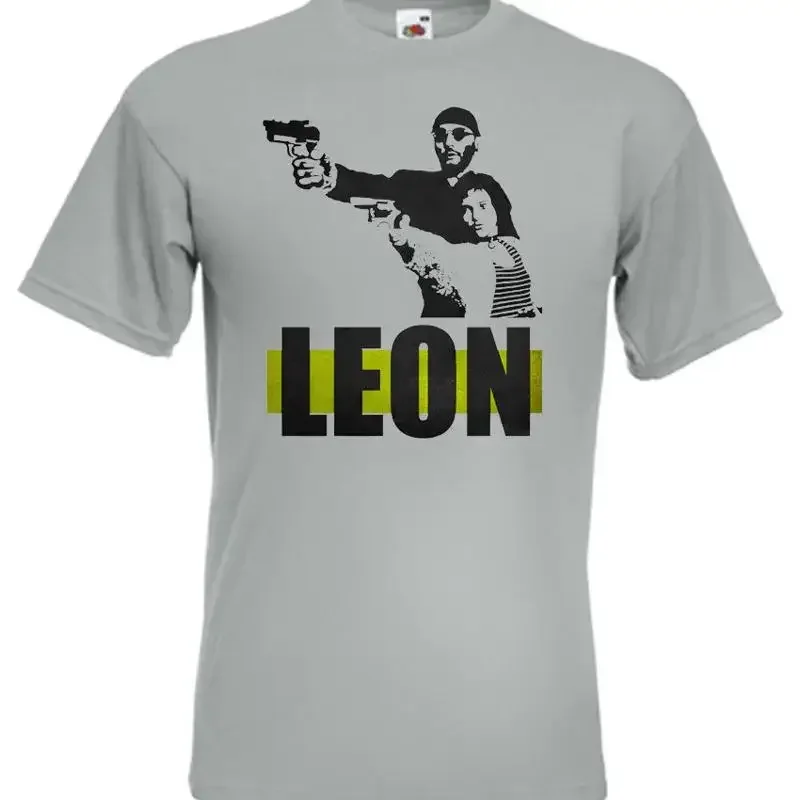 Футболка Leon The Professional v19 с принтом по мотивам фильма, все размеры от S до 5XL