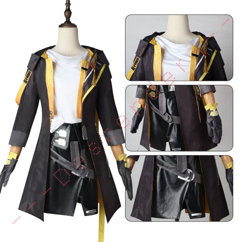 Traje de Cosplay pioneiro para Mulheres, Honkai Star Rail Game Uniforme, Festa de Halloween, Fato Carnaval, Interpretação, Roupa de Quadrinhos, Peruca