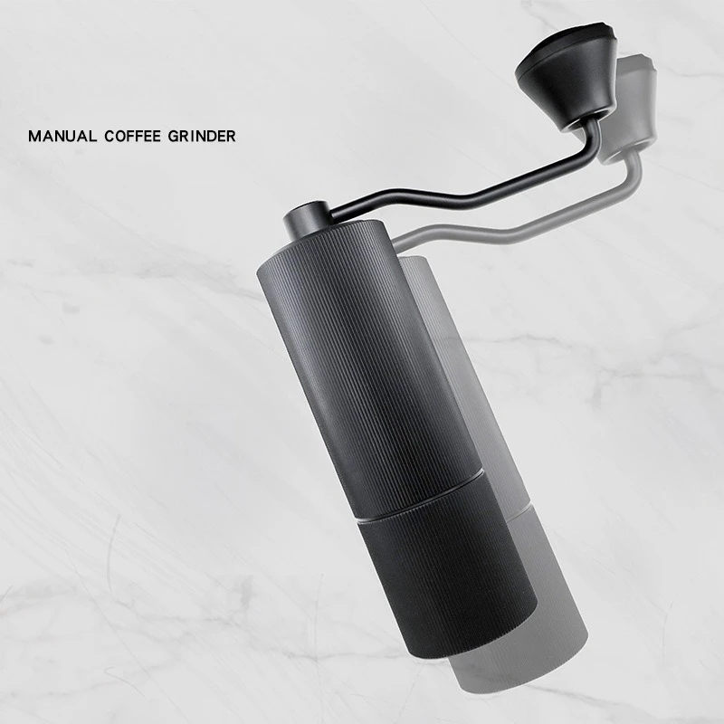

1pcs Household Portable Steel Burr Manual Coffee Bean Grinder Aluminum Alloy Coffee Grinder