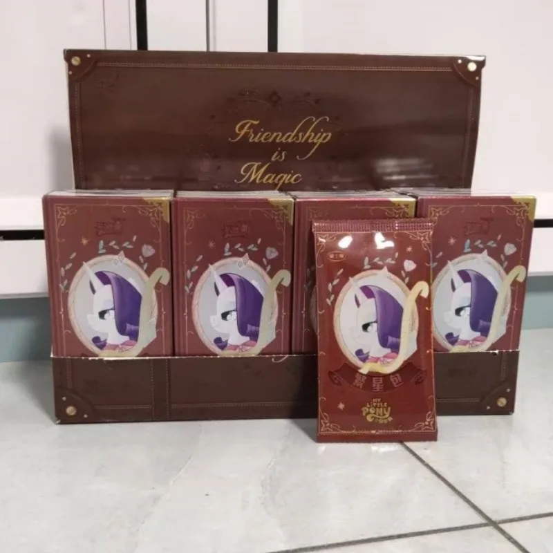 KAYOU Genuine My Little Pony Friendship Eternal 1 and 2 Bullets Starry Package Sound Rhyme Moon AR Gilded Decorative Gift