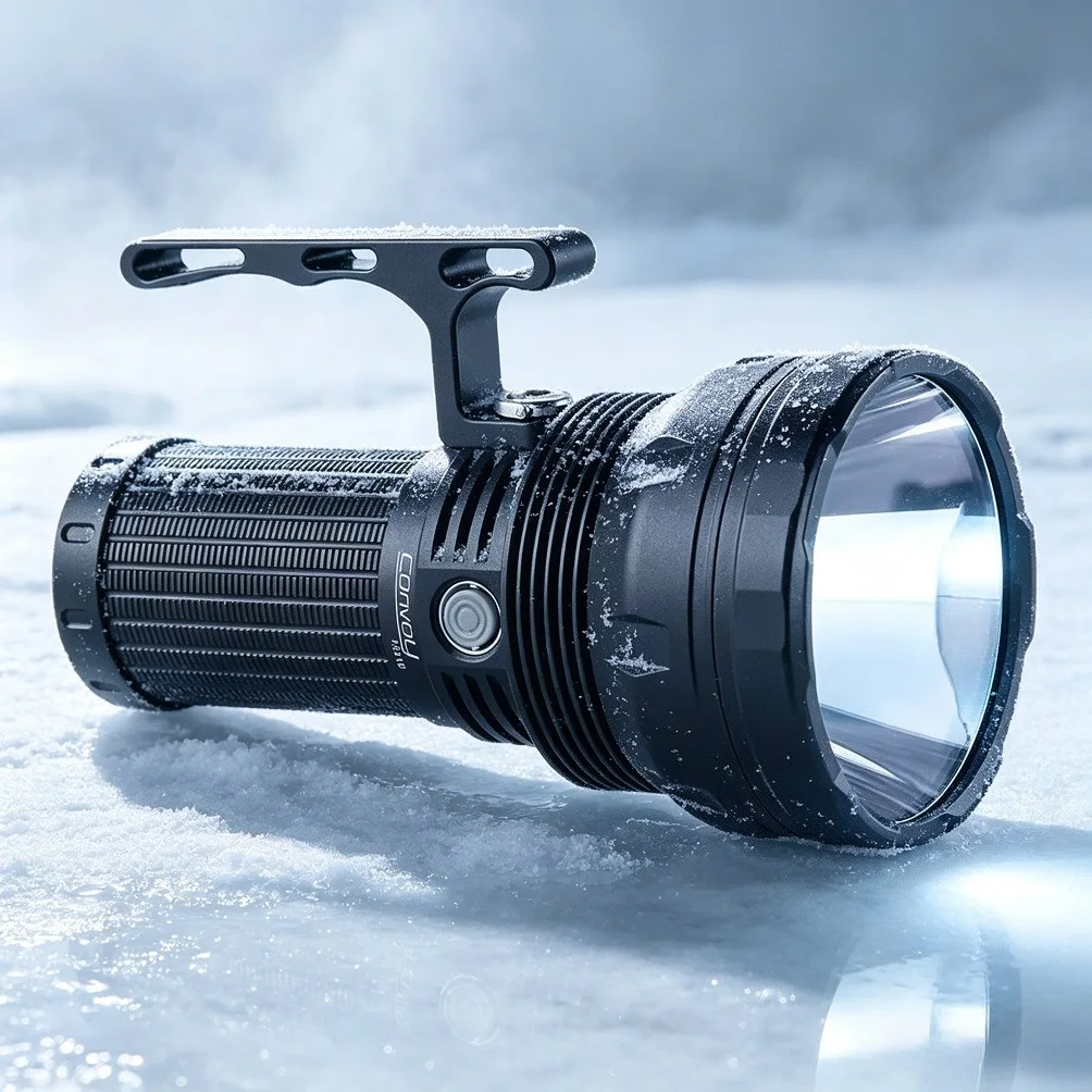 New Convoy 3X21D Power LED Flashlights SBT90.2 7000lm Type-c