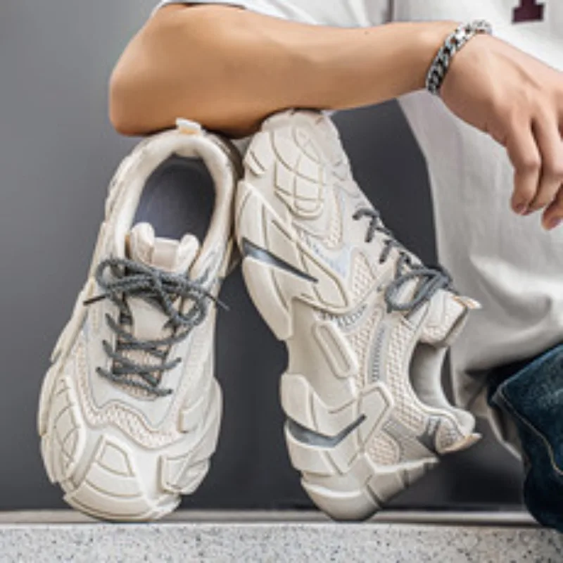 

Джинсы-вест, мужские, лето 202, дышащие, повседневные, спортивные, с повышающей сетчатой поверхностью, Faionable Dad