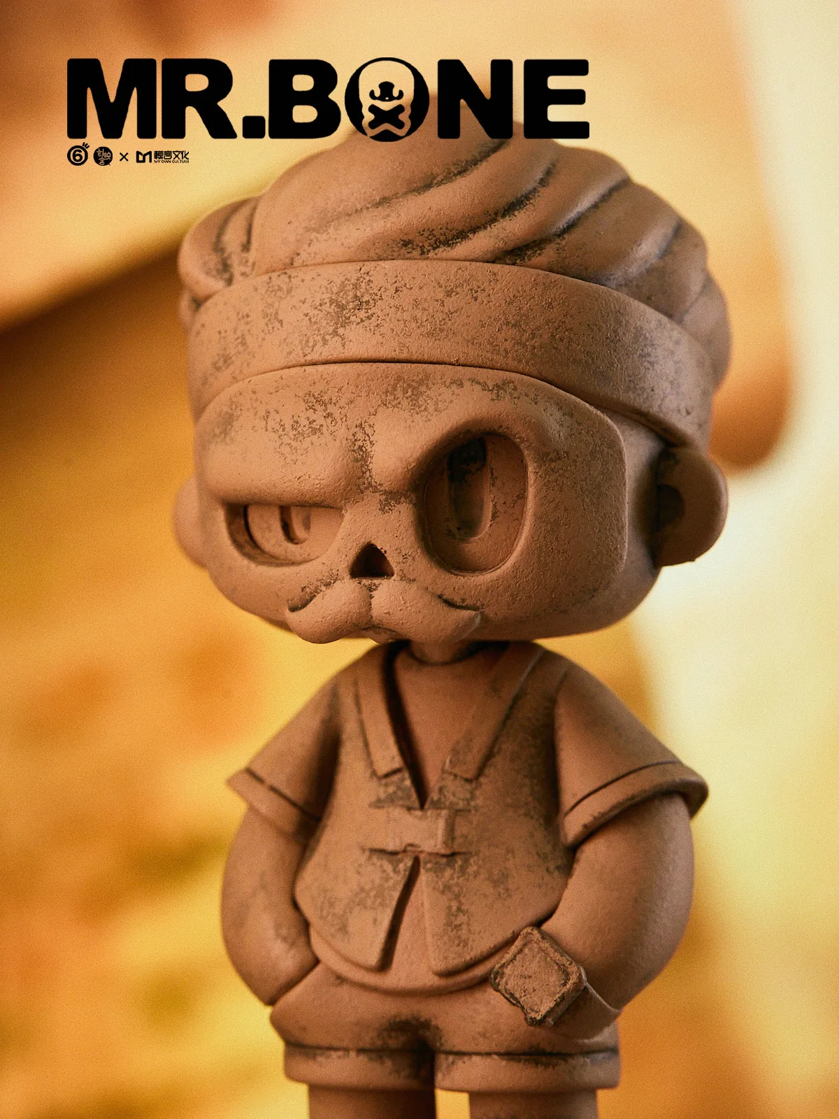 Mr.BONE Terracotta Warriors Limited Edition Modell Actionfigur Dummy Actionfigur 3D-gedrucktes bewegliches Sammlerspielzeug Geschenk