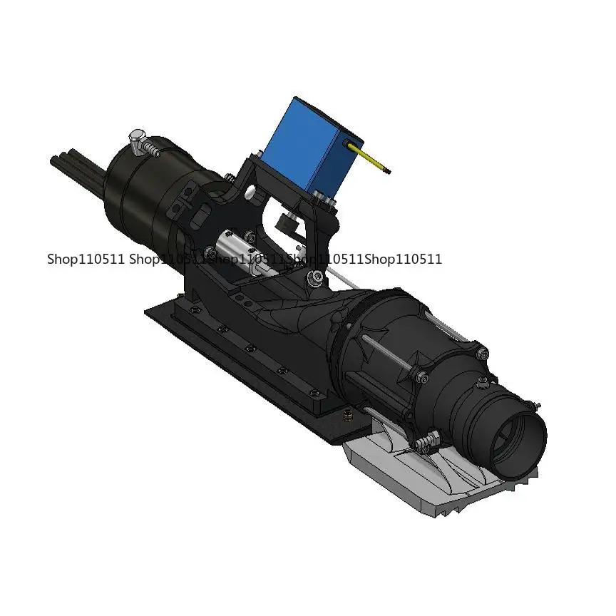 [Spray pump] 40mm caliber with reversing! HPW40 two-stage paddle spray pump, aluminum alloy paddle supports reversing