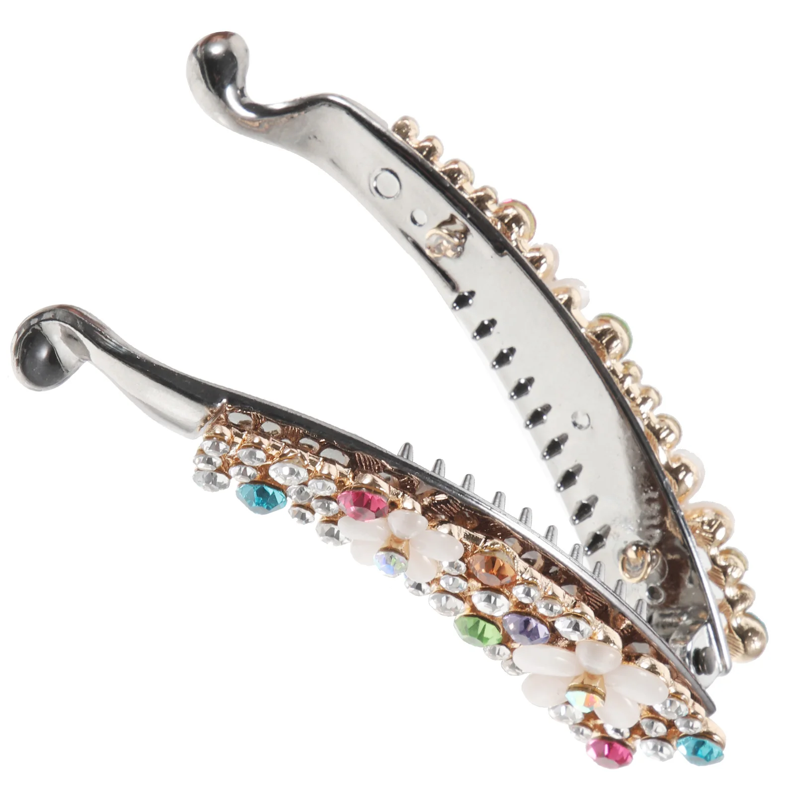 Rhinestone Banana Accessories for Women Girls Curly Curly Accessories For Women Thick Hair Clips Vintage Hairpins Long Hair