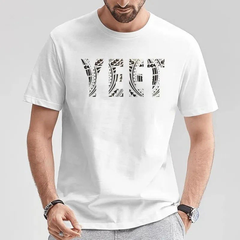 

Jey Uso Yeet 2025 Футболка с буквенным принтом Merch Футболка Merch Мужская футболка с коротким рукавом Топы унисекс Одежда Повседневные женские топы Y2K