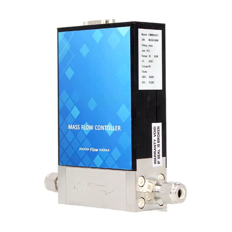 0-30SLM Mfc 0-5V Controller Mass Flow Meter Gas Mass Flow Controller With Display