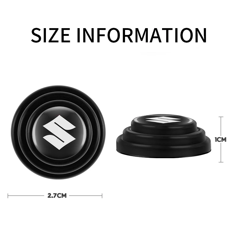 Car Door Shock Absorber Buffer Protective Stickers Soundproof Rubber Pads Accessories For Suzuki Grand Jimny Vitara Swift Alto