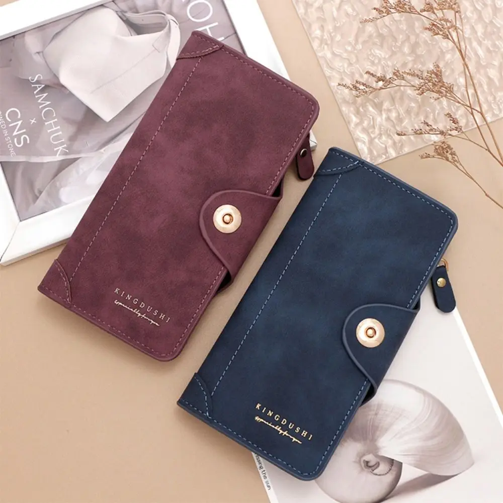 

Simple Purse Men PU Wallet Card Brand Large Capacity Business Clutch Bag Coin Purse Folded Wallet Bag ID Card Holder Travel