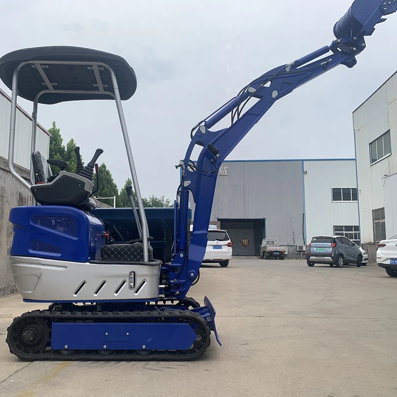 Mini Crawler Hydraulic 1.3 1.7Ton Excavator Digger Mini Digger Sale Color Customized Mini excavator NKS China Cheap