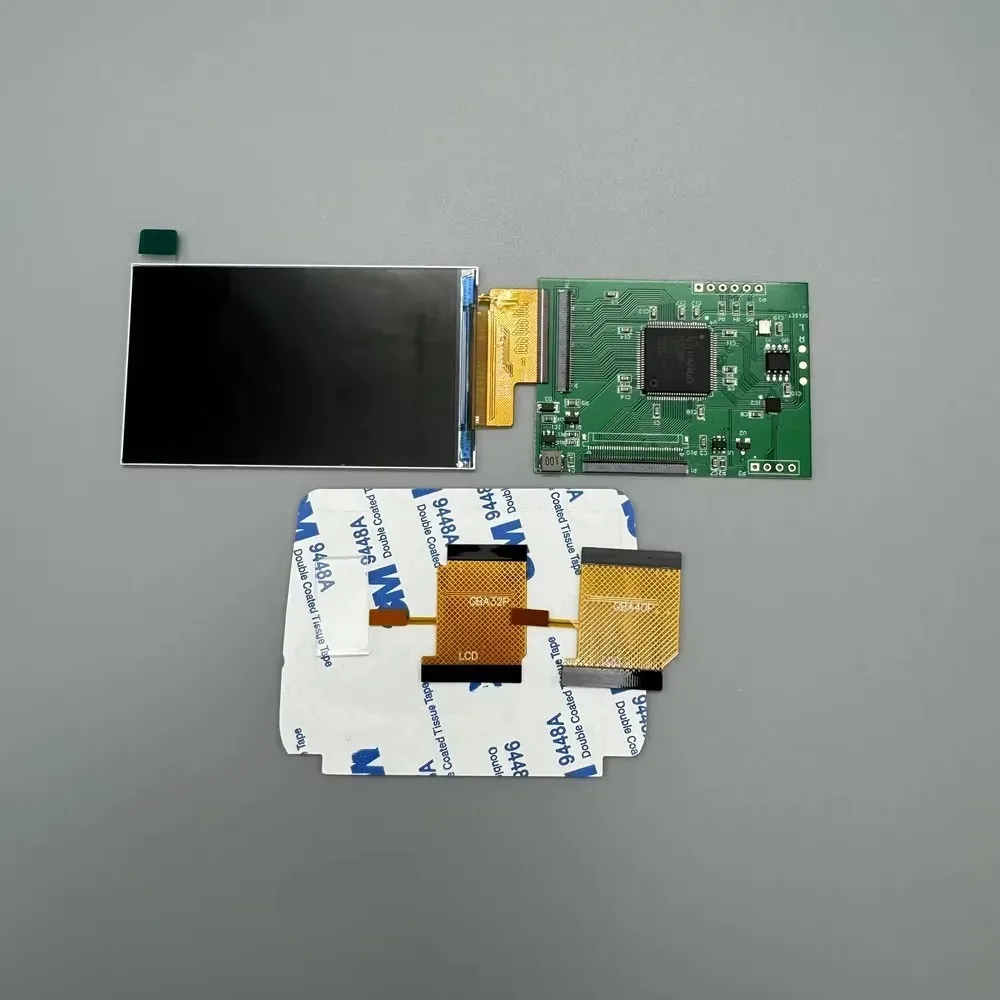2,9 inch origineel formaat IPS LCD-scherm met hoge helderheid voor Gameboy Advance GBA, ondersteunt pixelmodusweergave, warmlichtschermen