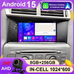 7'' Android 15 For Citroen C4 C4L DS4 2011 2012 - 2016 Multimedia Android Car Radio lounge Player Screen Head Unit Carplay 4G