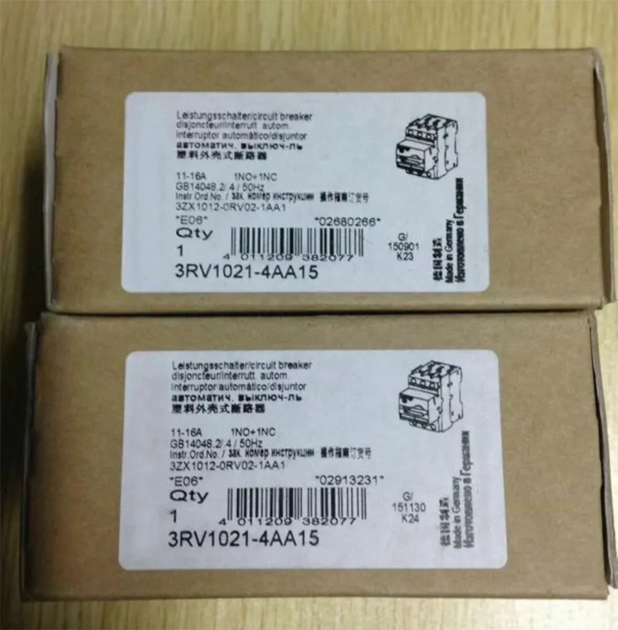 

Совершенно новый 3RV1021-4AA15 3RV1021-4CA15 3RV1021-4BA15 3RV1021-4DA15 Гарантия один год