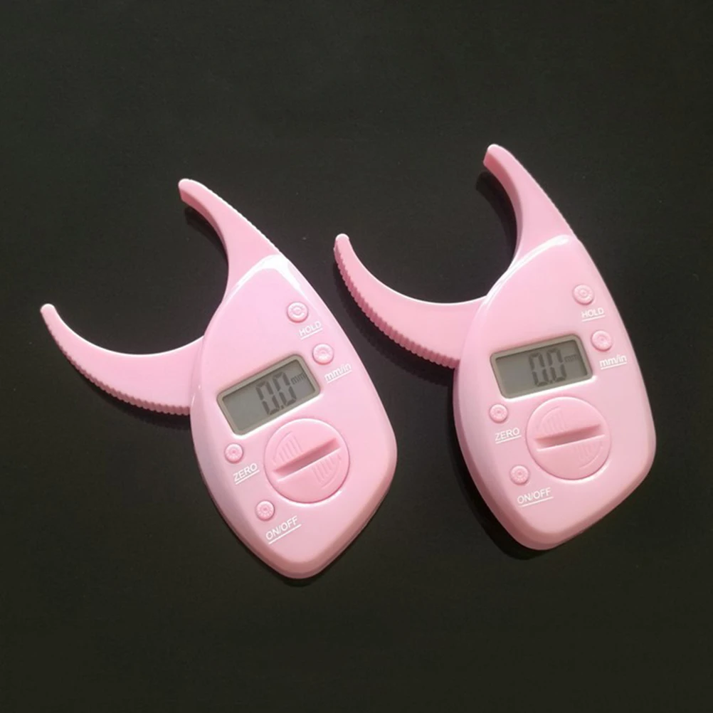 

1PC Digital Caliper Fitness Caliper Fat Measuring Tool with Clear Display Portable Fat Digital Display Caliper