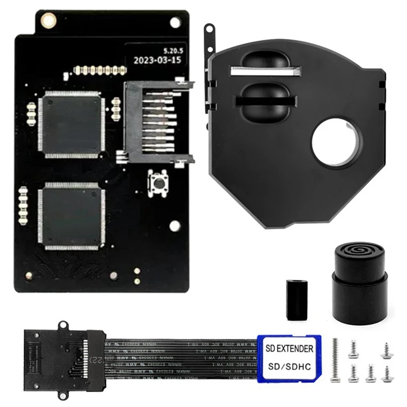 New For GDEMU V5.20.5 Optical Drive Emulation Board Kit for SEGA Dreamcast GDU DC VA1 Console SD Extension Black