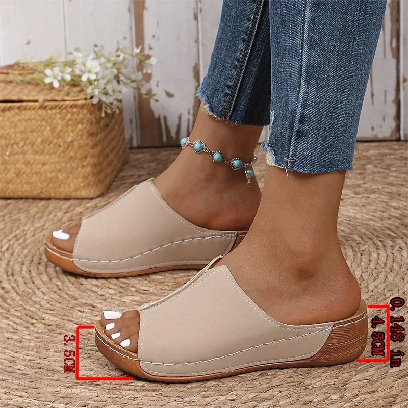 Platform Schoenen voor Vrouwen Designer Sandalen Luxe Dames Schoenen Zomer Wig Vrouwen Sandalen Mode Nieuwe Slippers zapatos de mujer