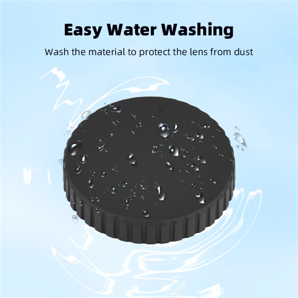 Camera Lens Protective Cover Sports Camera Scratch-Resistant Silicone Lens Cap Compatible For OSMO Action4/Action3 Camera