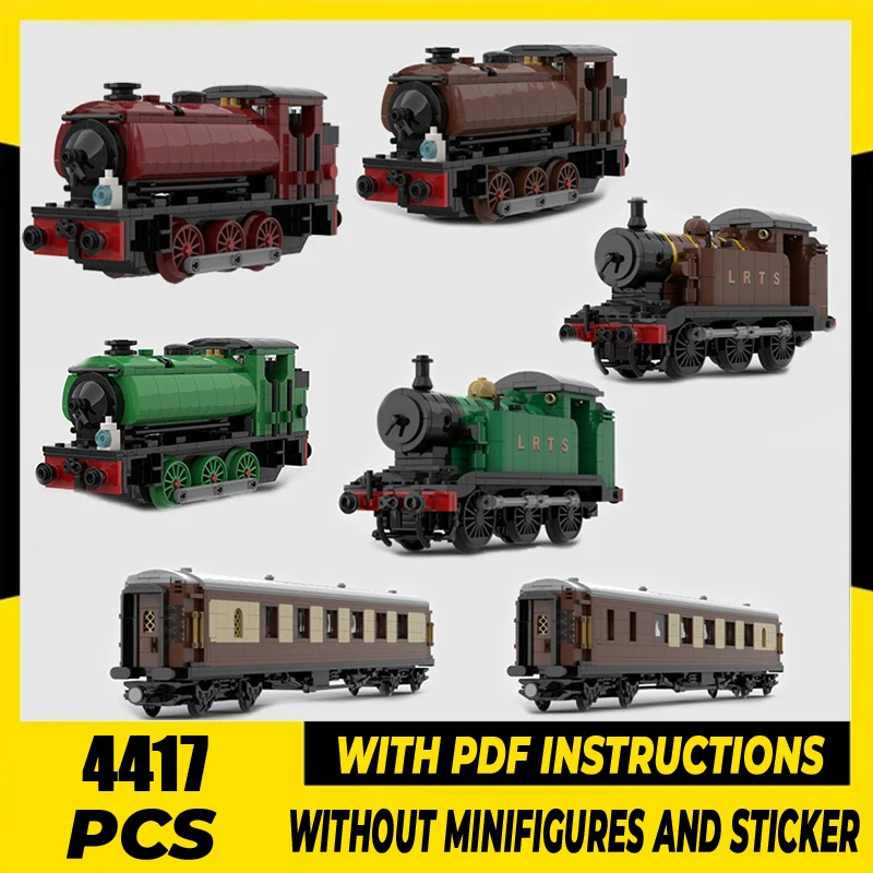 

Railway Train Model Model Moc Building Bricks Tank Engine Sets Technology Modular Blocks Gifts Christmas Toys DIY Sets Assembly