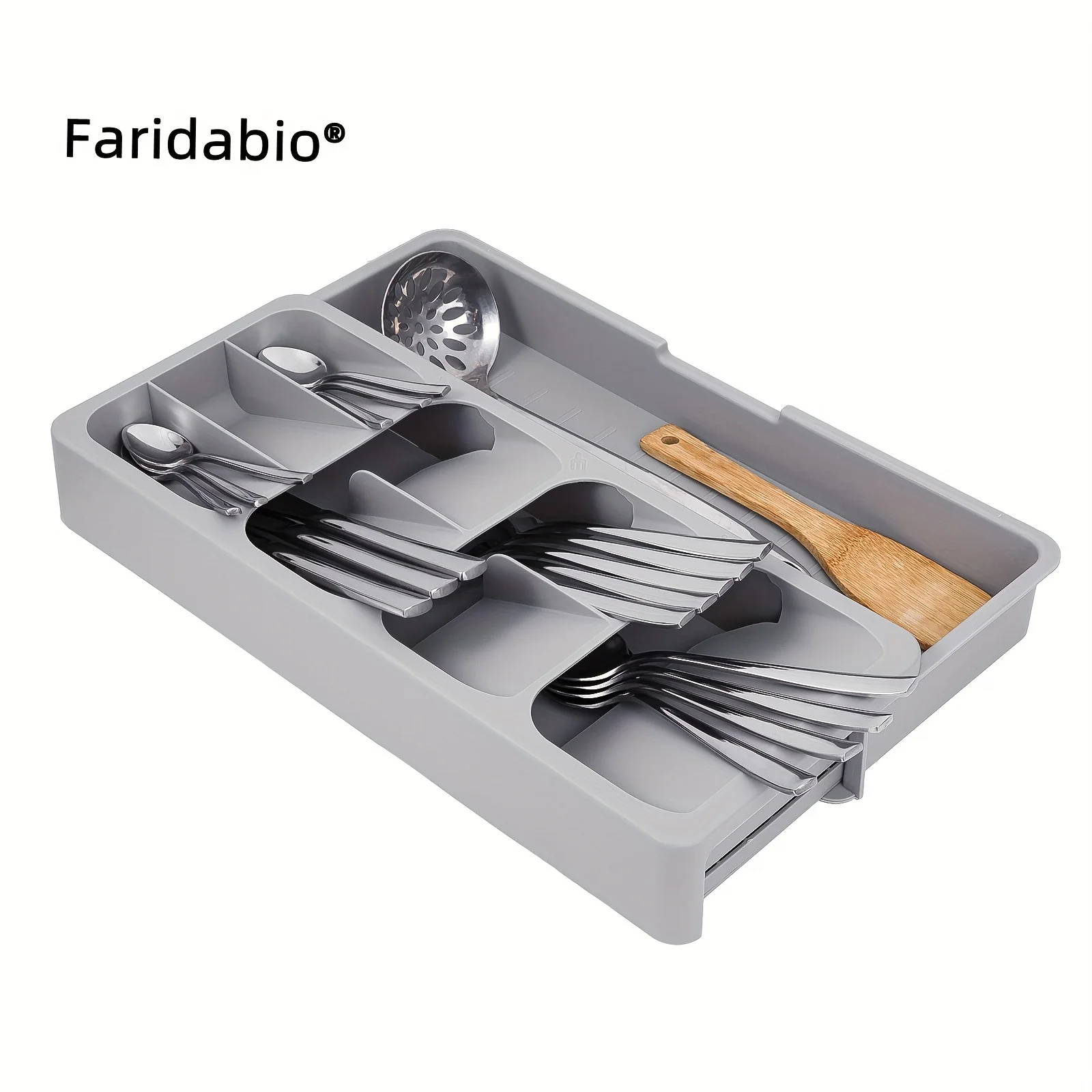 Moire Expandable Cutlery Tray – Maximize Space & Streamline Your Kitchen Drawer! Cheese knife set Chopsticks Serving spoons