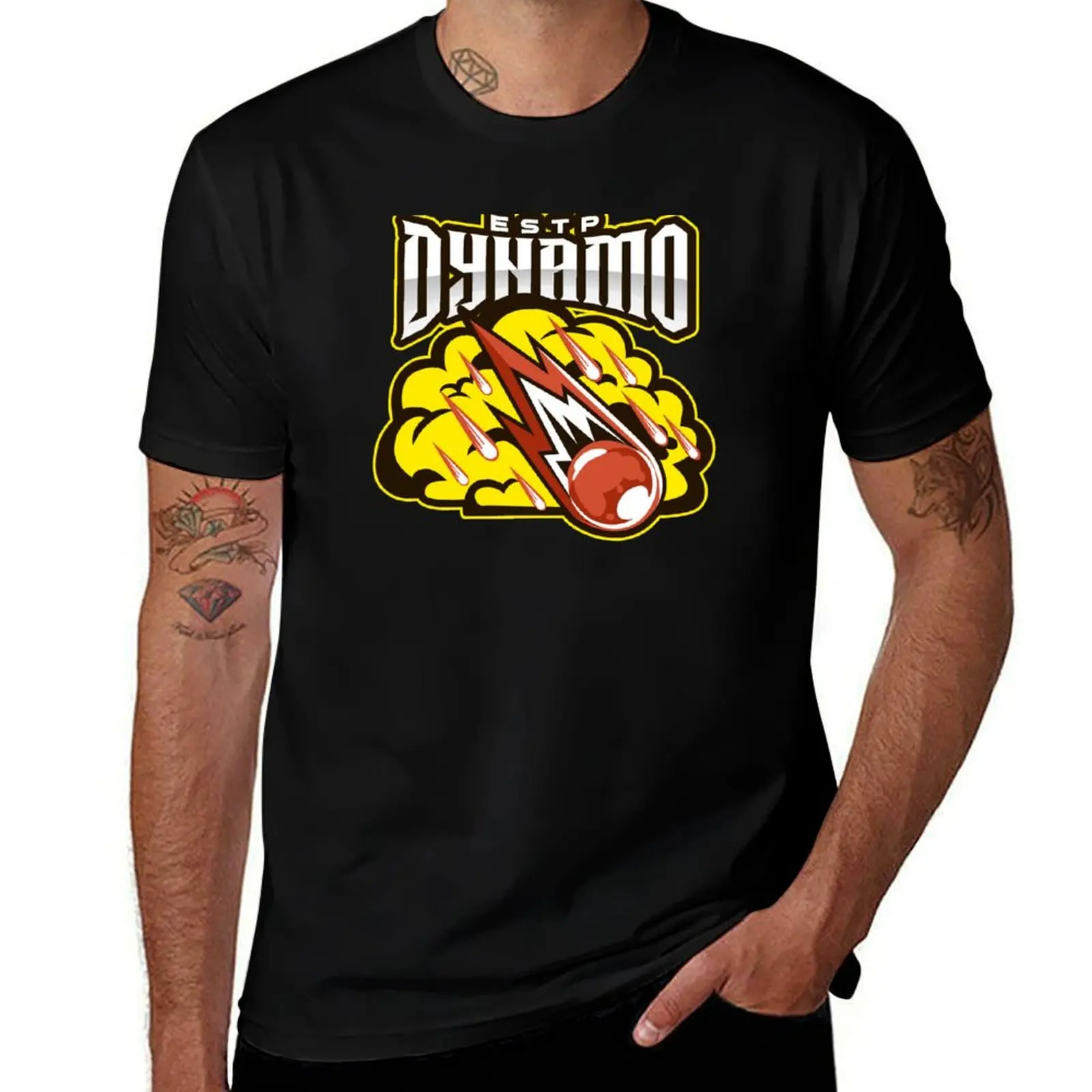 ESTP - Dynamo T-Shirt summer clothes boys whites customizeds plus sizes mens designer t shirt