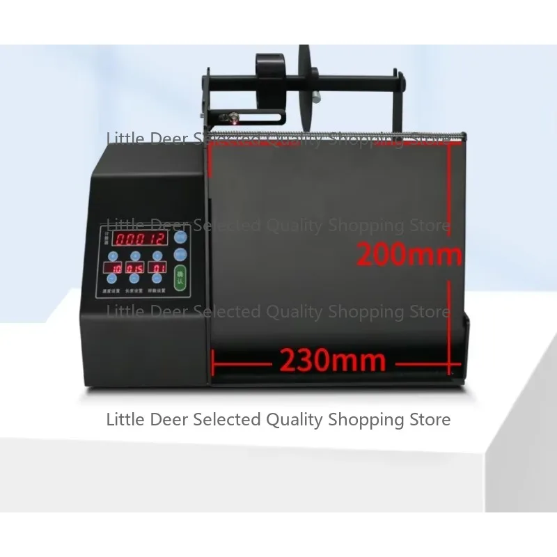 BSC 8inch Label Dispenser for Large Label MF230 Automatic Label Dispenser Vertical Sticker Dispenser Machine